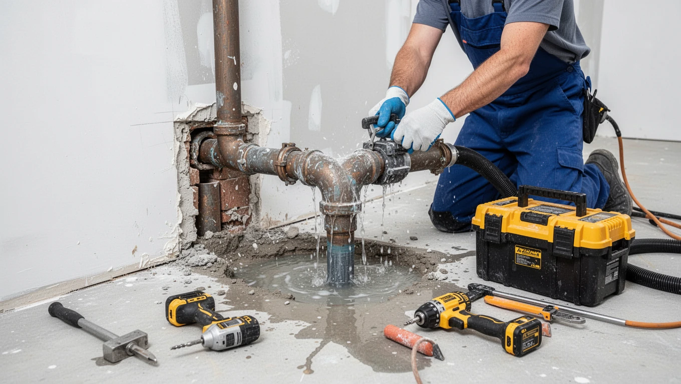 Burst Pipe Cleanup